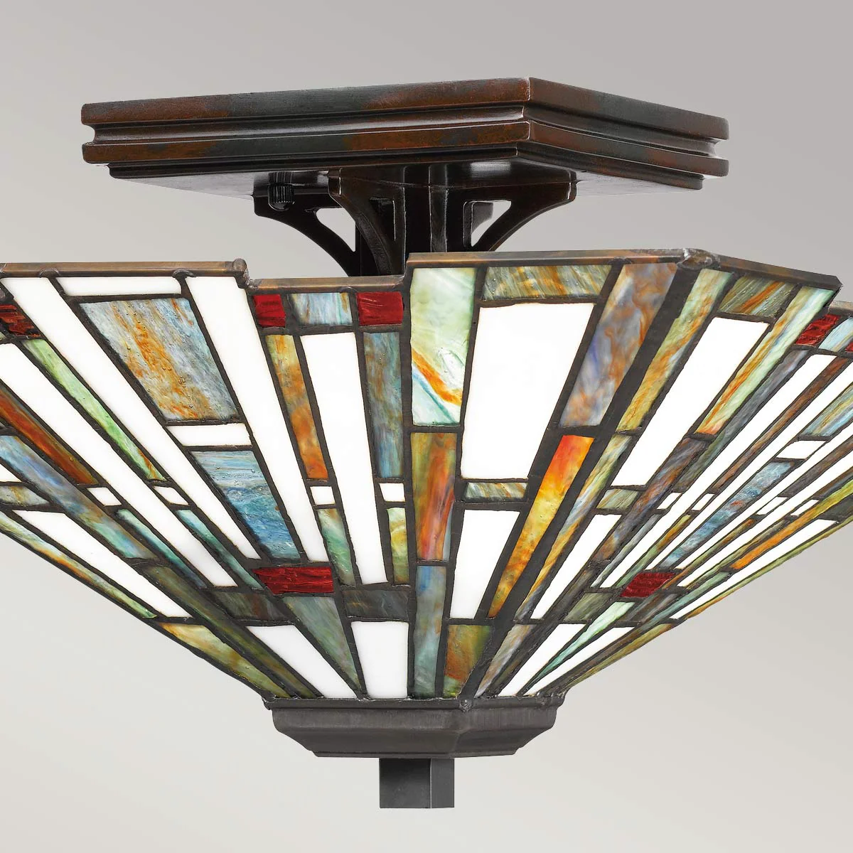 Maybeck 2 Light Flush - Valiant Bronze - Image 2
