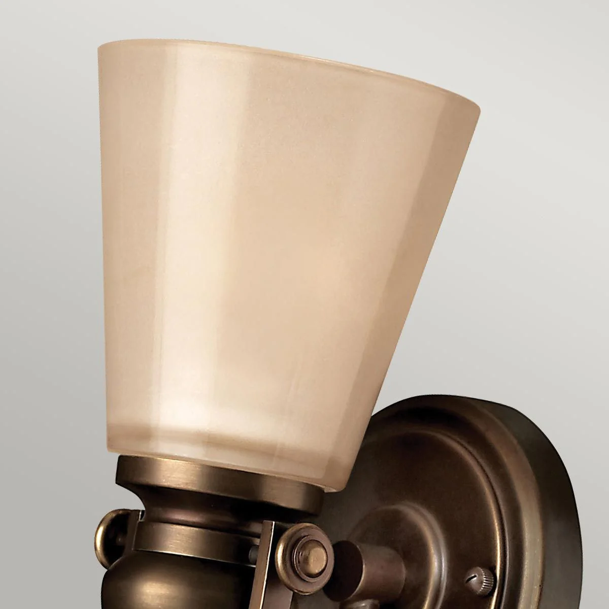 Mayflower 1 Light Wall Light - Olde Bronze IP20 E27 - Image 3