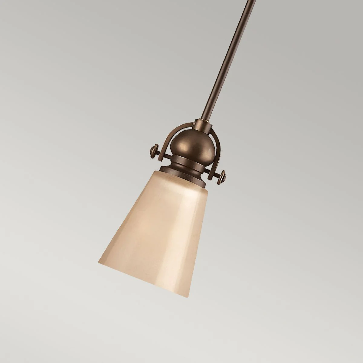 Mayflower 1Lt Small/Medium Pendant Ceiling Light - Olde Bronze Finish - Image 3