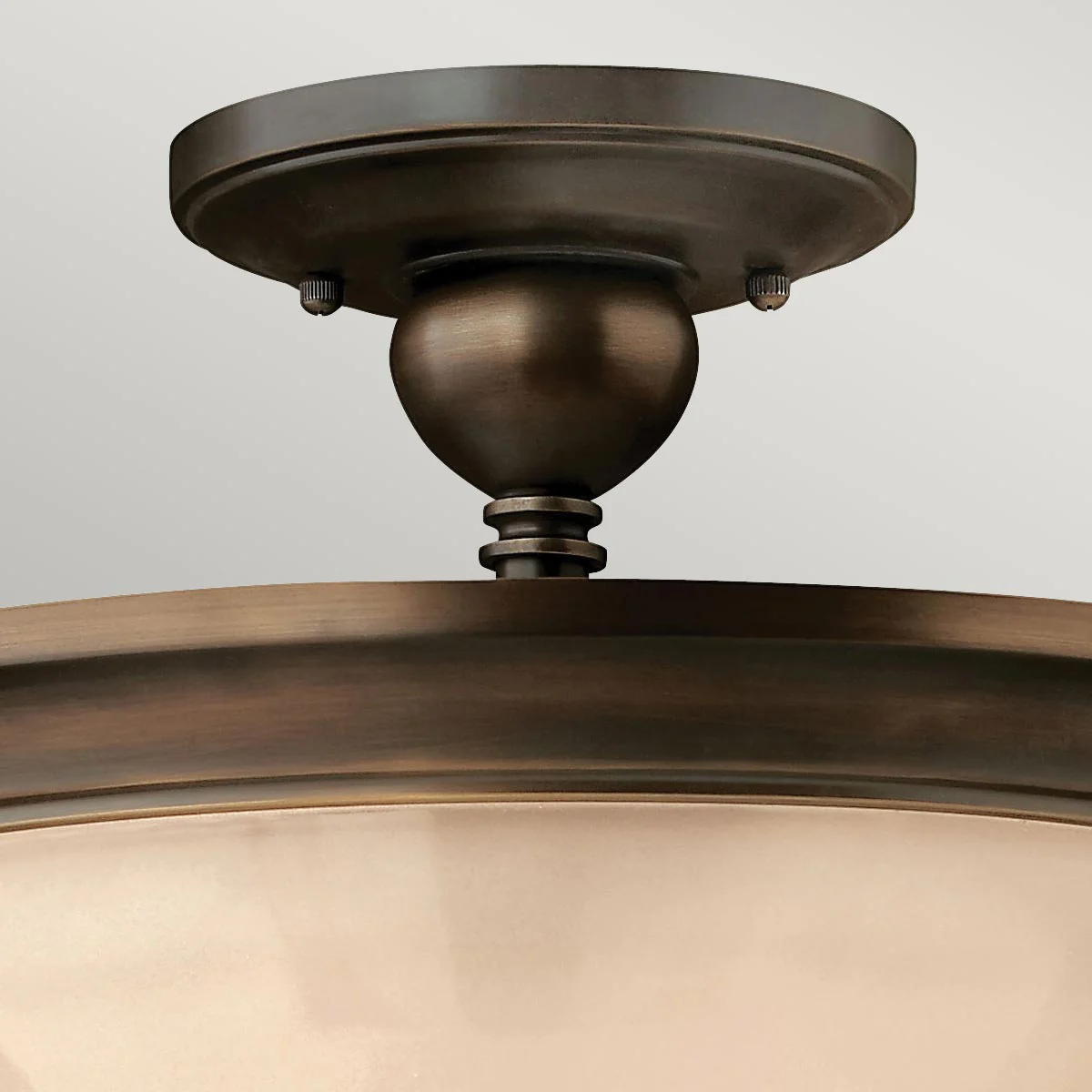 Mayflower 3 Light Semi-Flush - Olde Bronze - Image 2