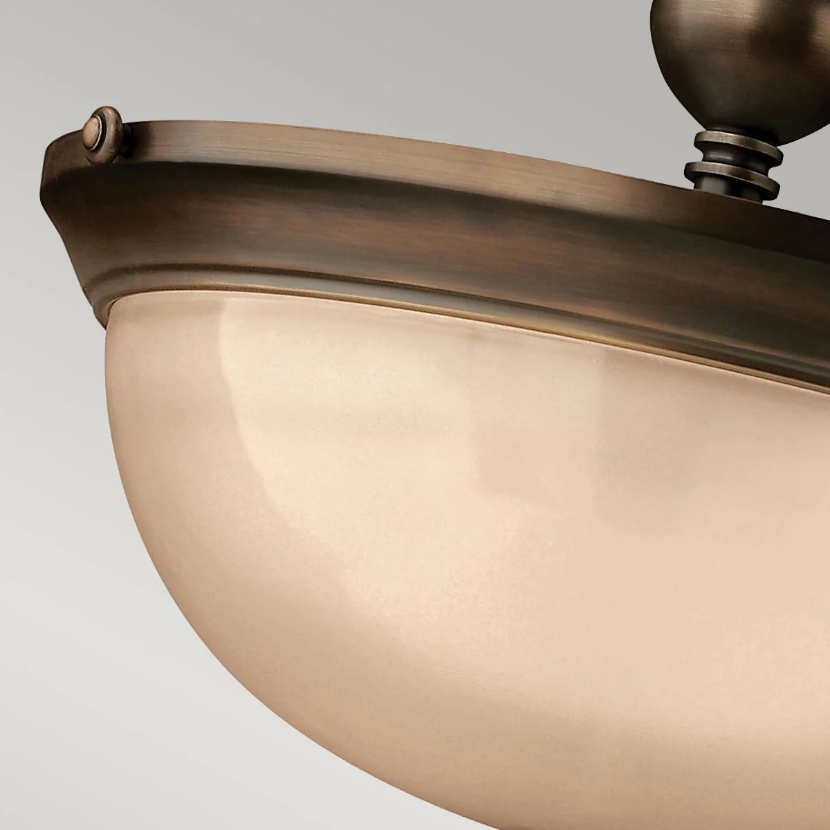 Mayflower 3 Light Semi-Flush - Olde Bronze - Image 3