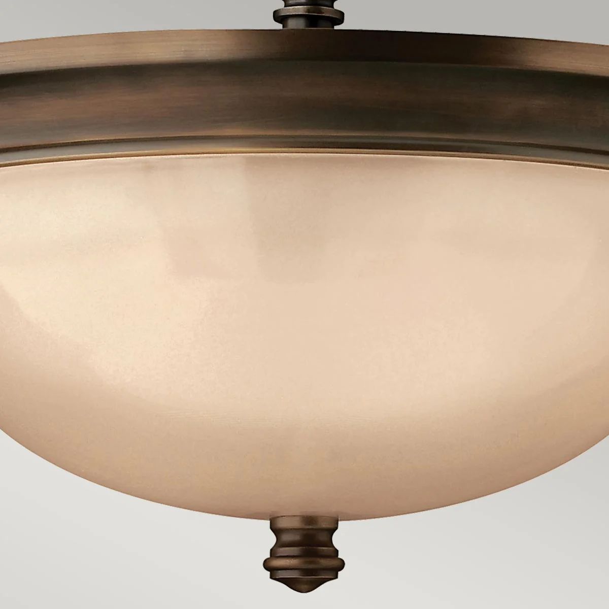 Mayflower 3 Light Semi-Flush - Olde Bronze - Image 4