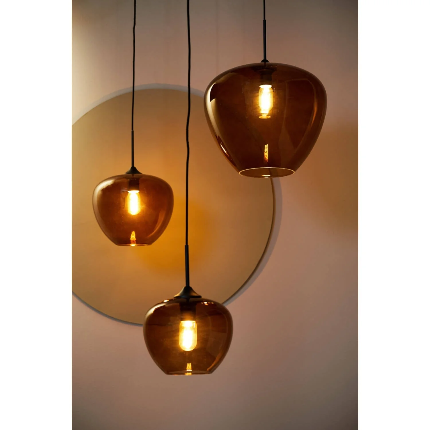 Mayson Hanging Pendant - Various Colours & Finishes - Image 10