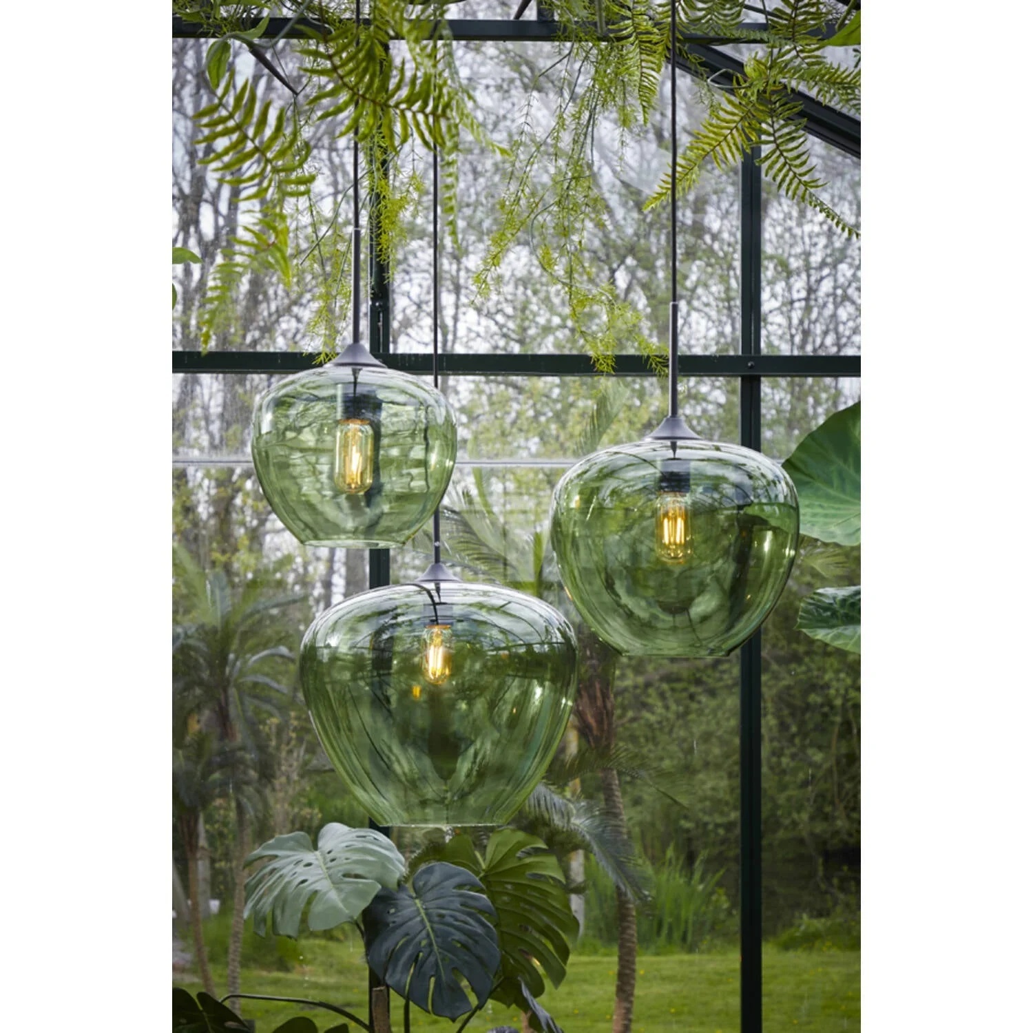 Mayson Hanging Pendant - Various Colours & Finishes - Image 14
