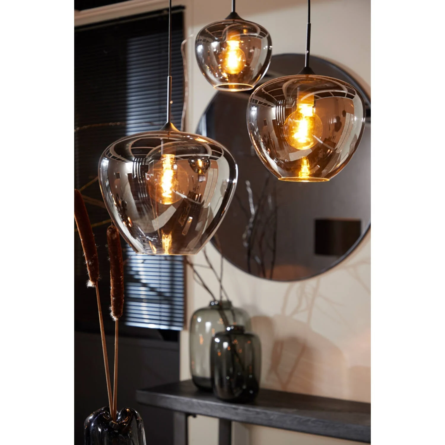 Mayson Hanging Pendant - Various Colours & Finishes - Image 2