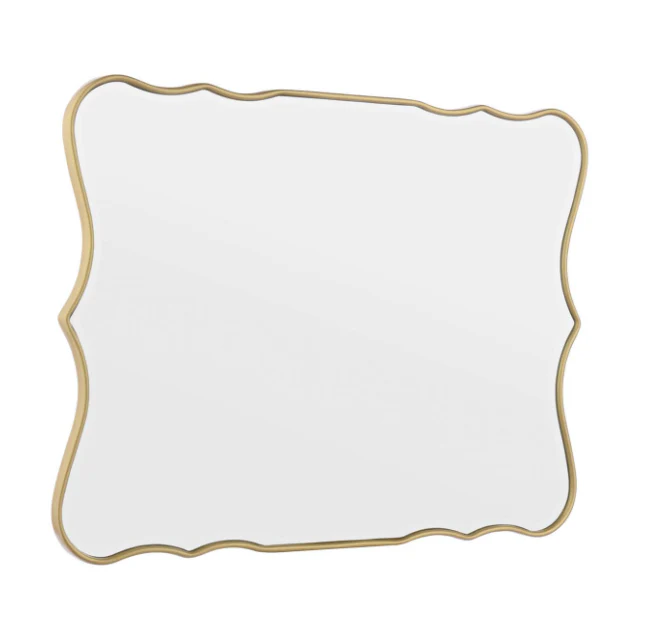 Medora Mirror Matt Gold 64.5 X 49.5cm - Image 2