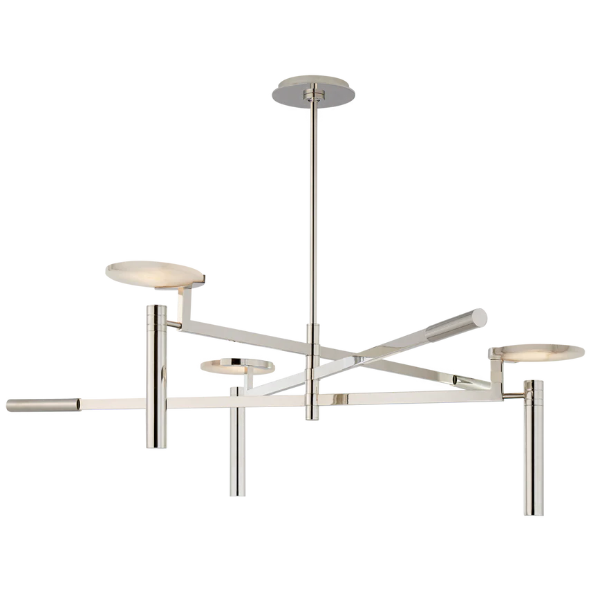 Melange Large Floating Disc Chandelier- Various Finishes - Image 4