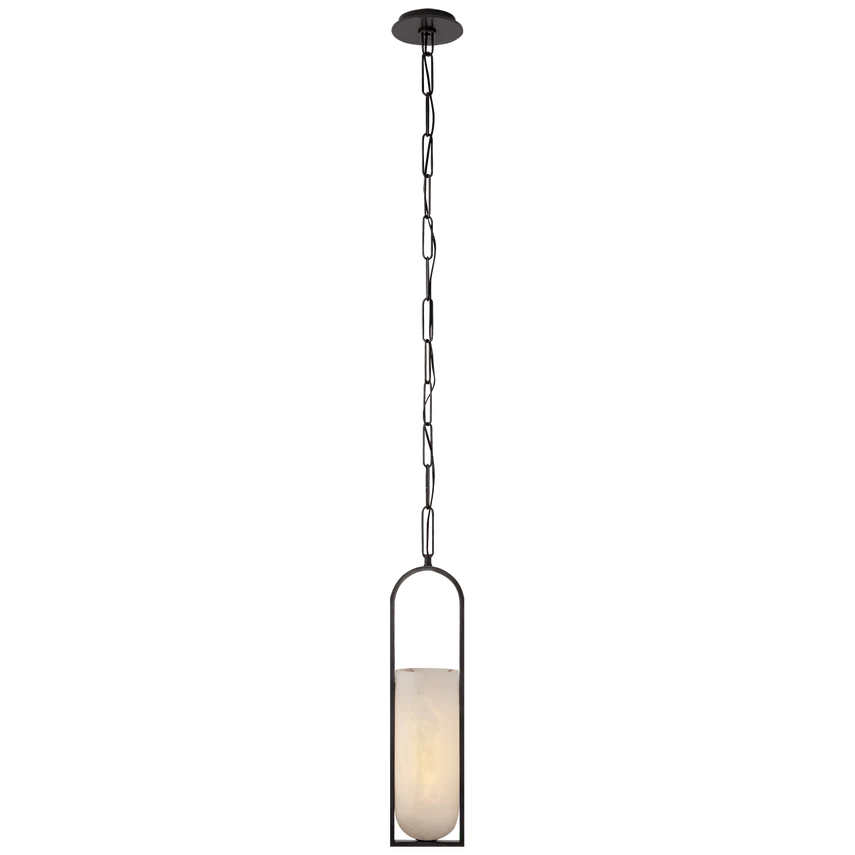 Melange Small Elongated Pendant- Various Finishes - Image 3