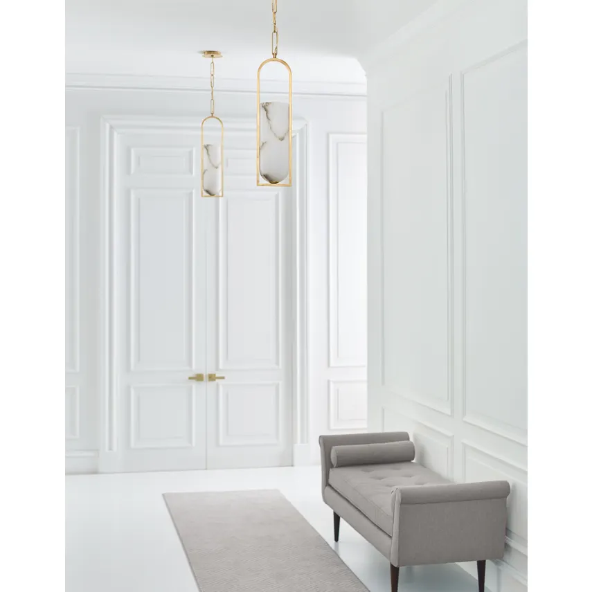 Melange Small Elongated Pendant- Various Finishes - Image 6