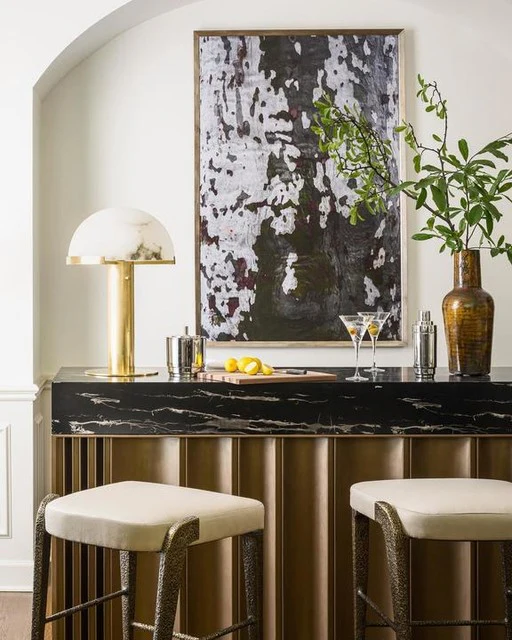 Melange Table Lamp - Burnished Brass/Bronze - Image 3
