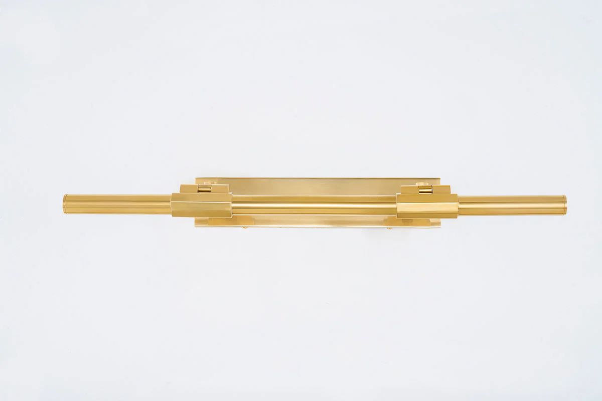 Melbourne 1Lt Picture Light - Aged Brass - Image 3