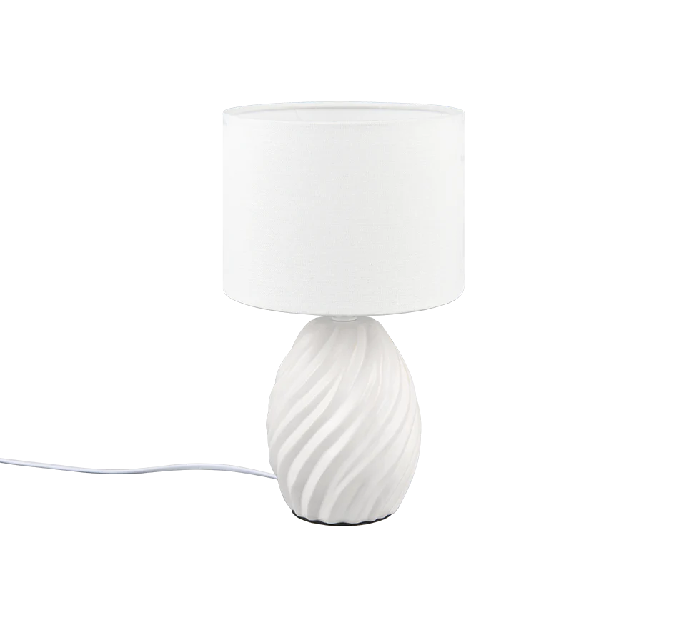Melva Table Lamp - Black/White - Image 3