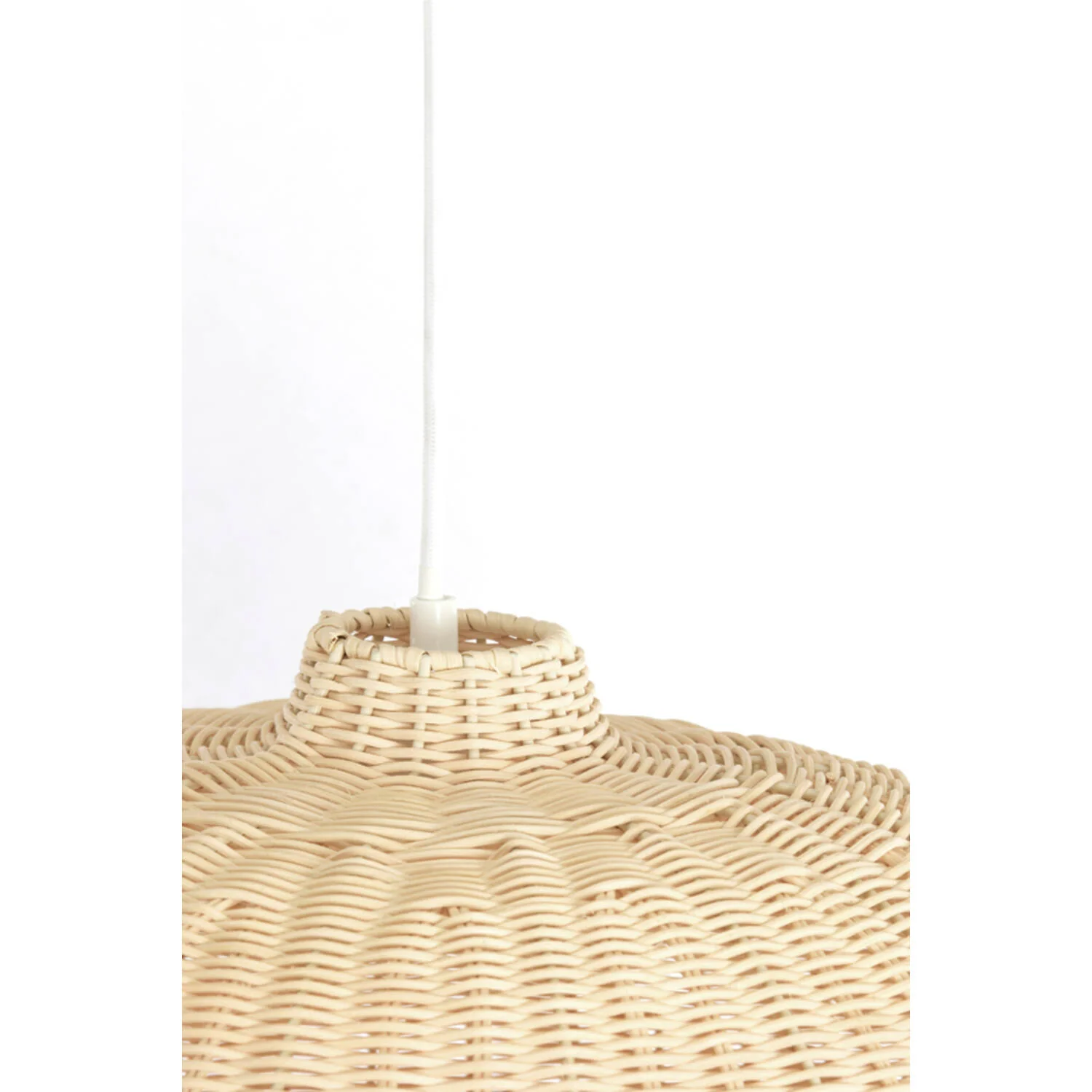 Melzor Hanging Lamp Ø55X40,5cm-  Rattan Natural - Image 4
