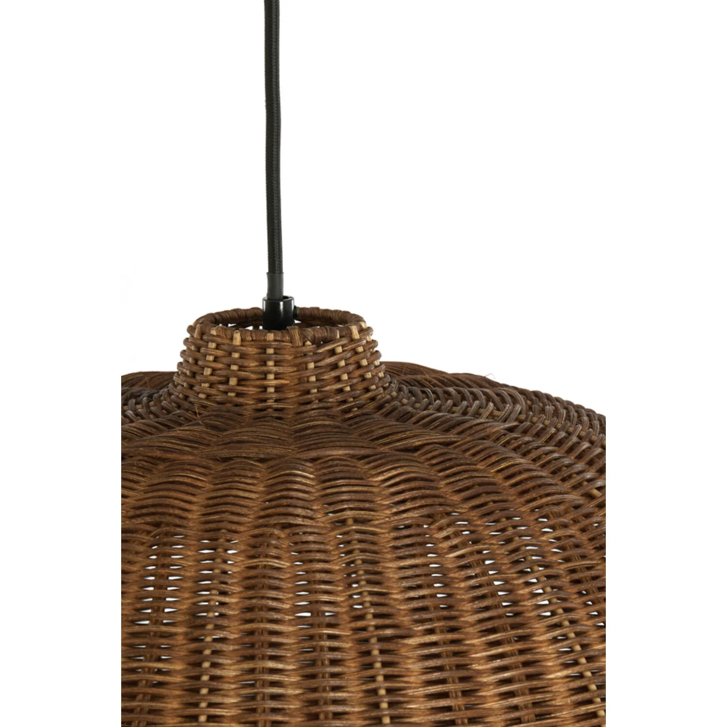 Melzor Hanging Lamp - Rattan Dark Brown - Image 4