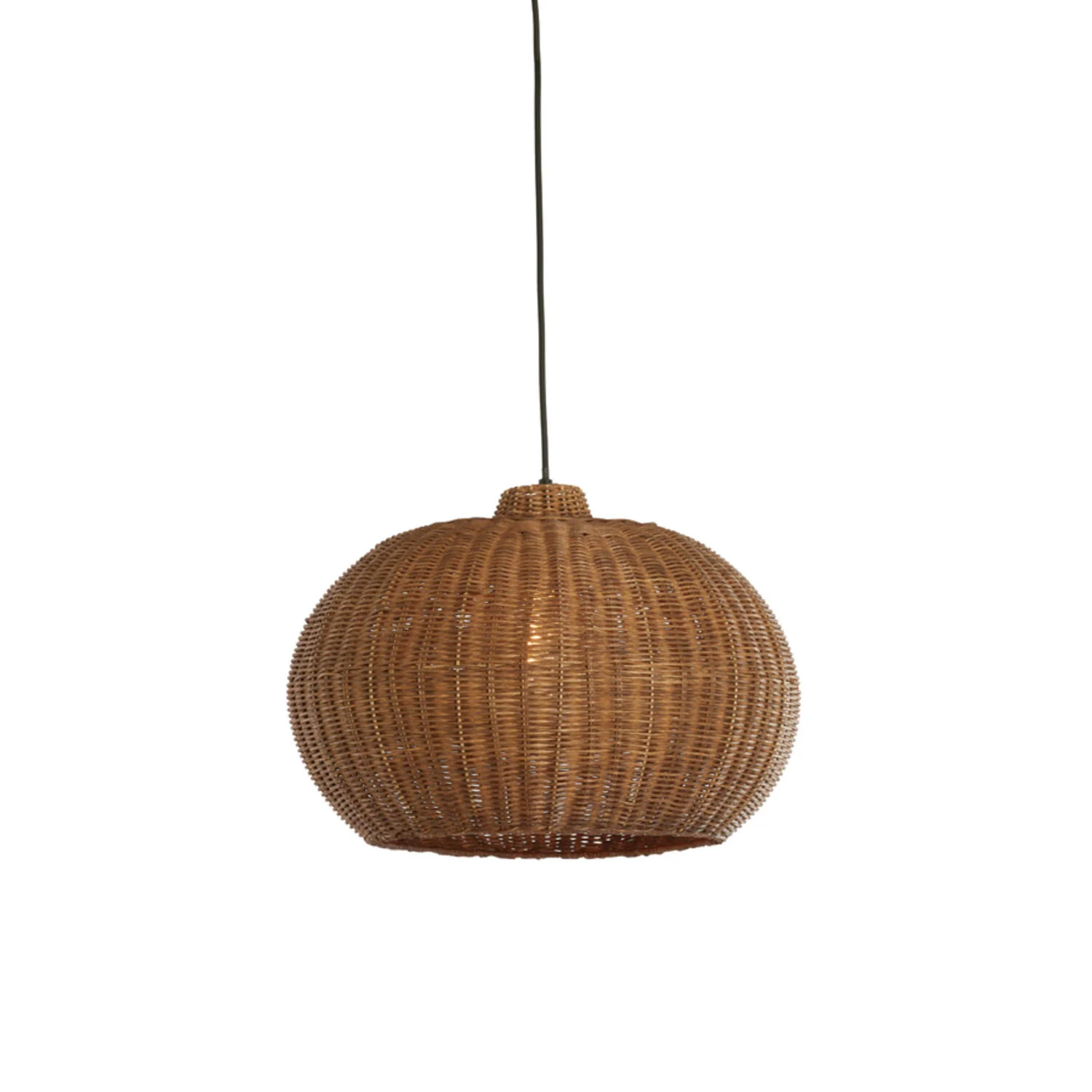 Melzor Hanging Lamp - Rattan Dark Brown - Image 6