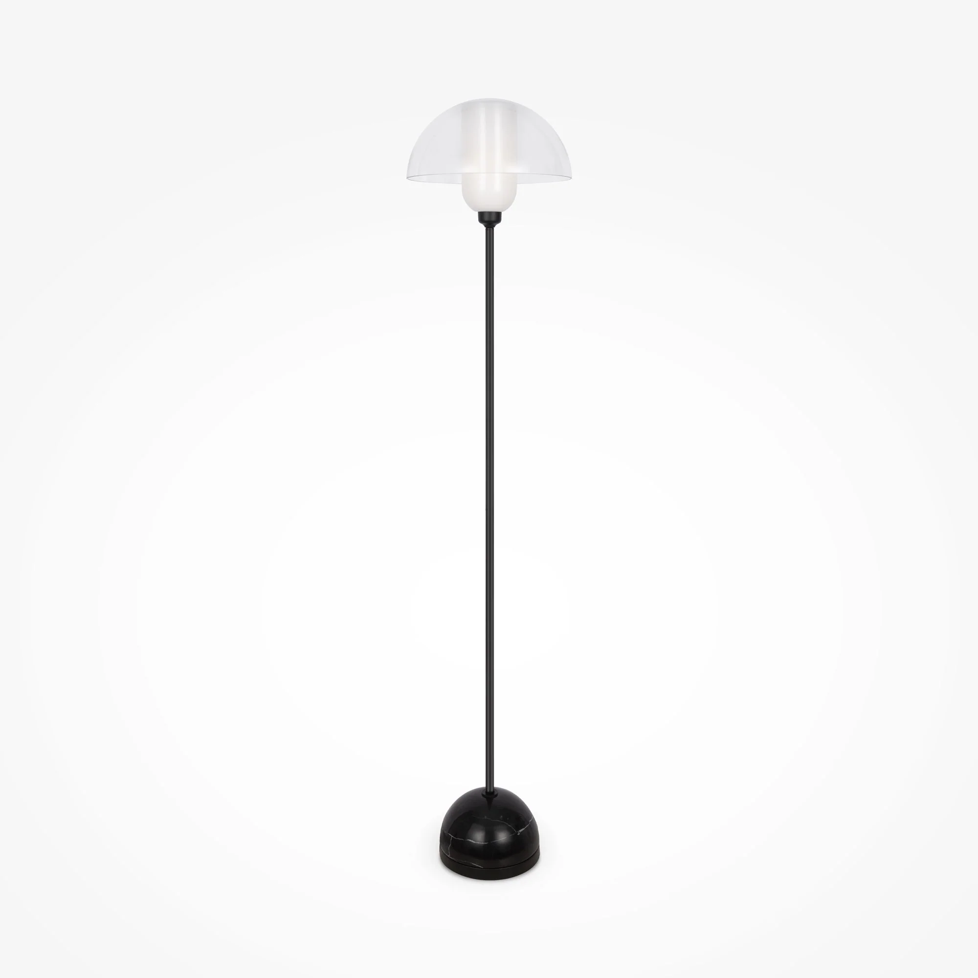 Memory Floor lamp E14 - Black & Transparent Finish - Image 2
