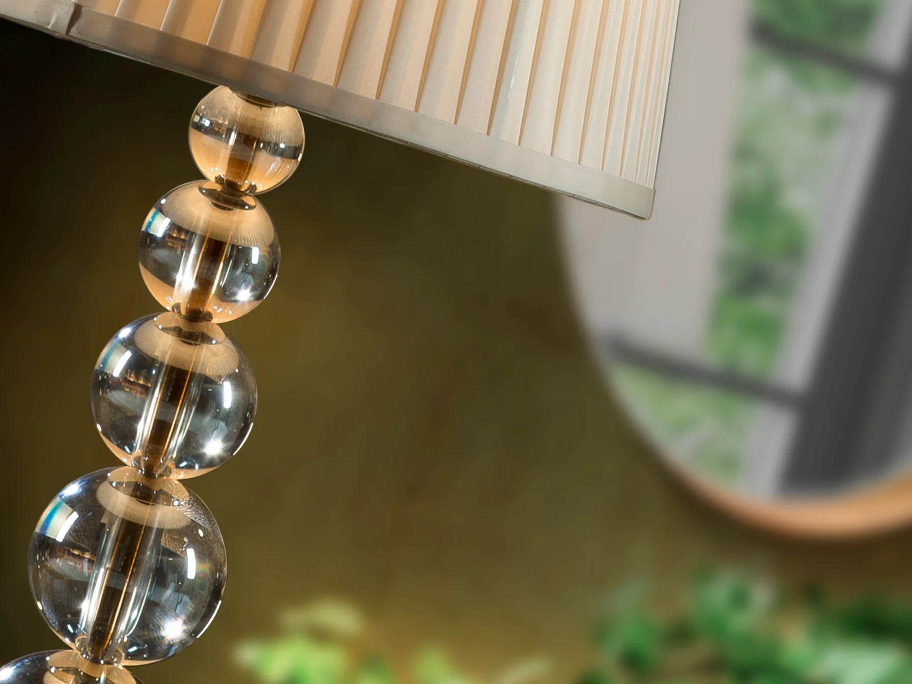Mercury Small/Large  Table Lamp- Champagne Finish - Image 7