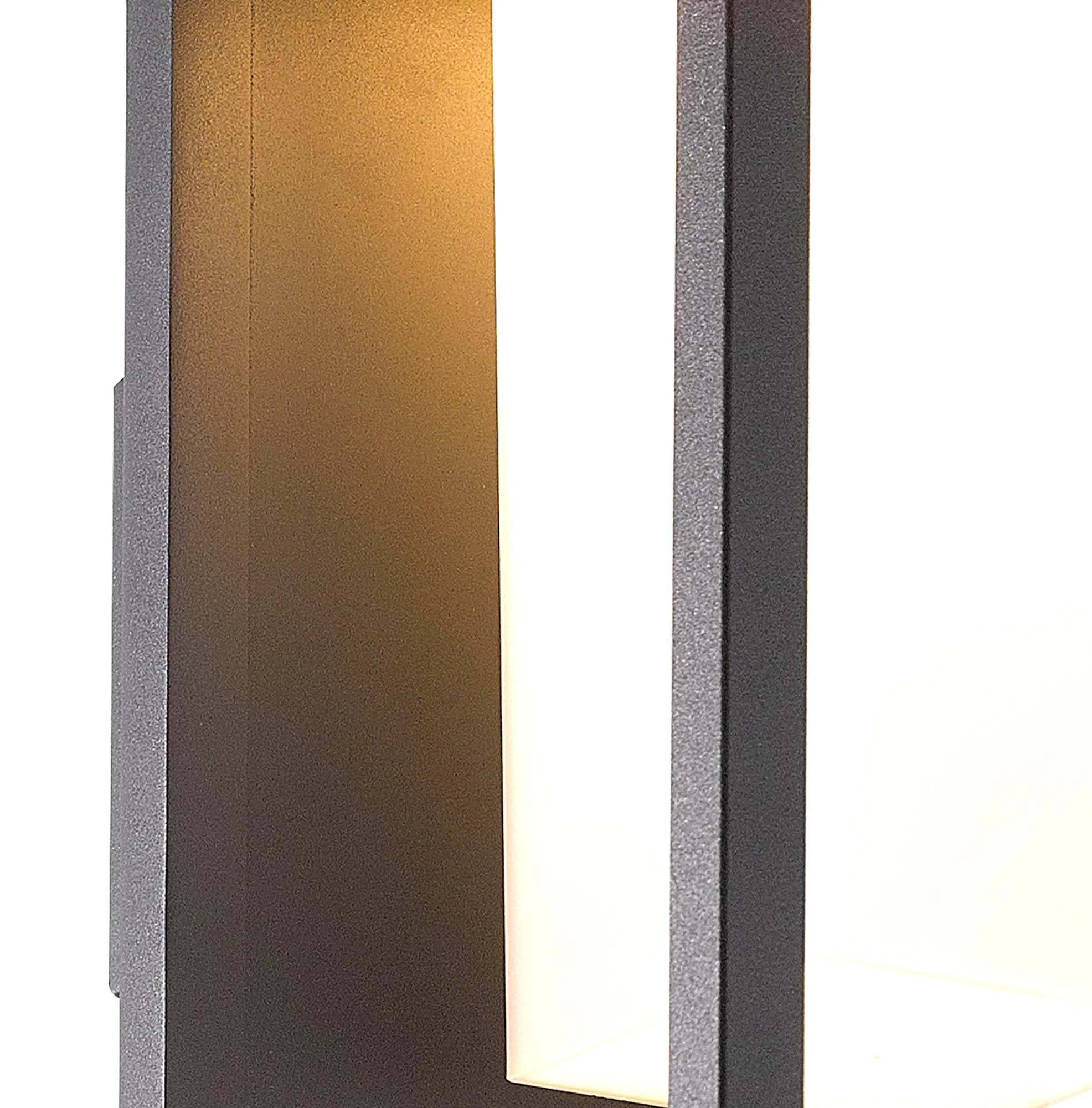 Meribel Solar/Sensor Wall Lamp, 2.2W LED, 3000K, 188lm, IP54, Graphite, 3yrs Warranty - Image 4