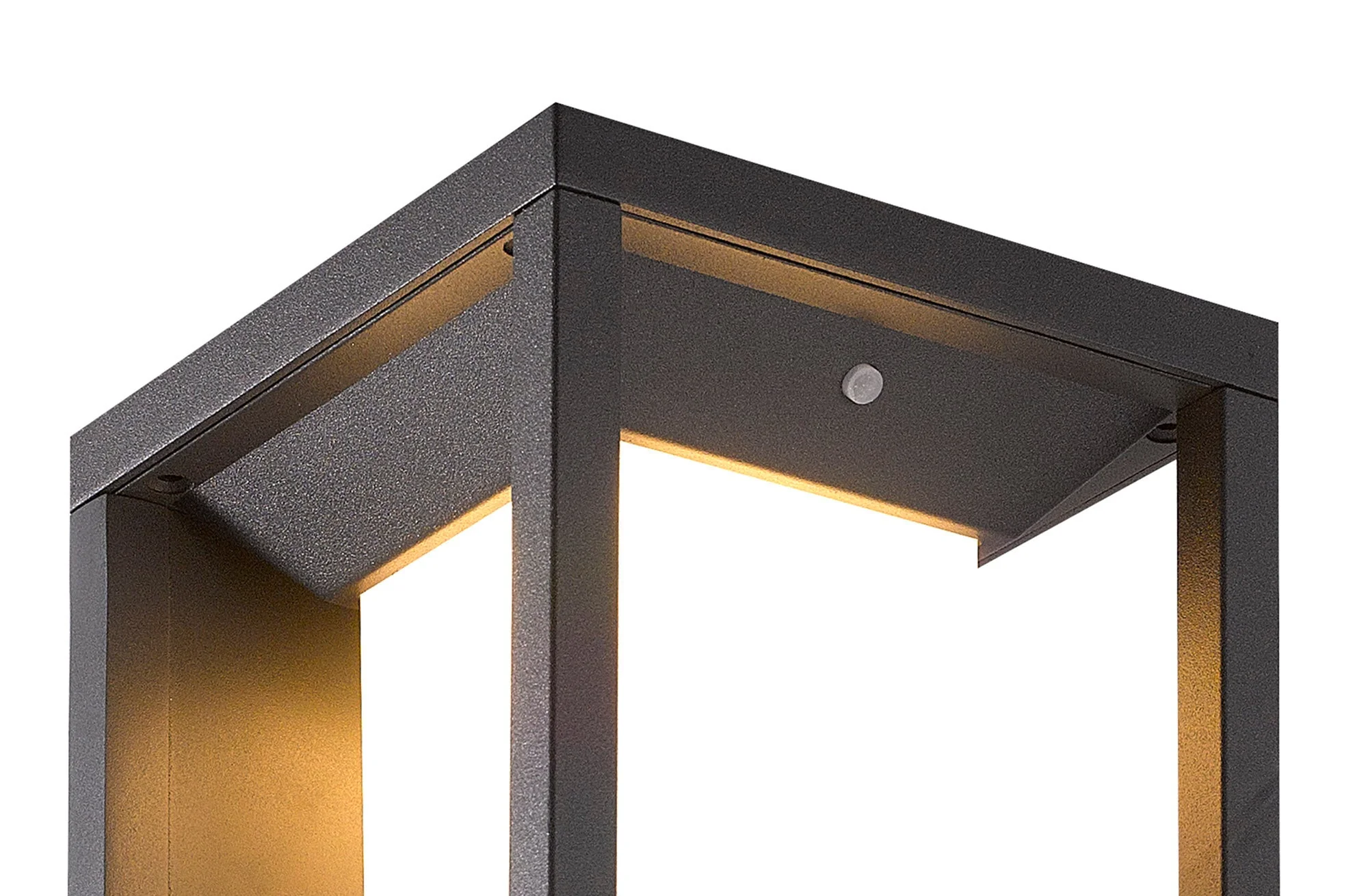 Meribel Solar/Sensor Wall Lamp, 2.2W LED, 3000K, 188lm, IP54, Graphite, 3yrs Warranty - Image 5