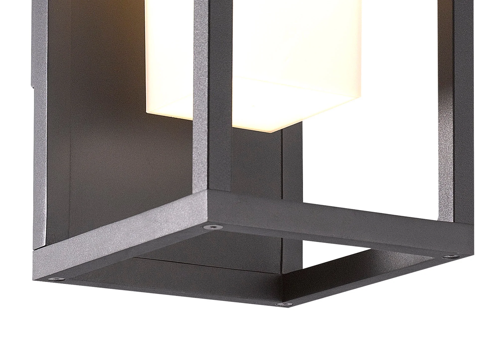 Meribel Solar/Sensor Wall Lamp, 2.2W LED, 3000K, 188lm, IP54, Graphite, 3yrs Warranty - Image 6