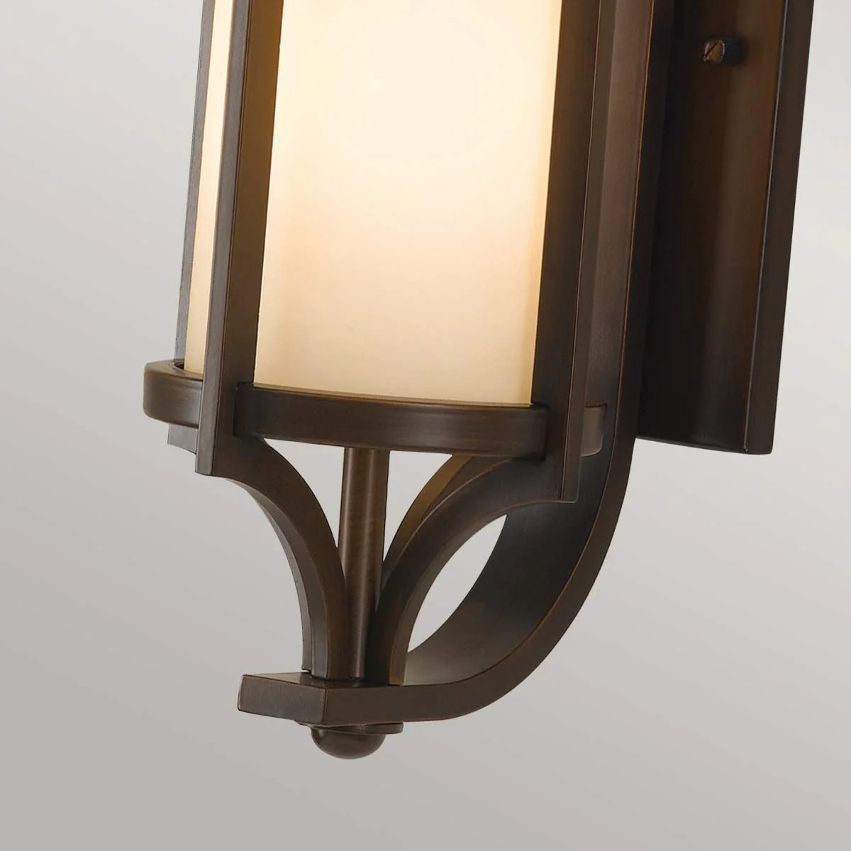 Merrill 1 Light Small Wall Lantern - Heritage Bronze E27 IP44 - Image 7