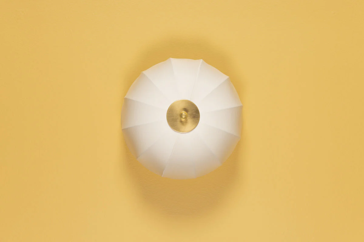 Meshelle 1Lt Flush Mount - Brass - Image 2