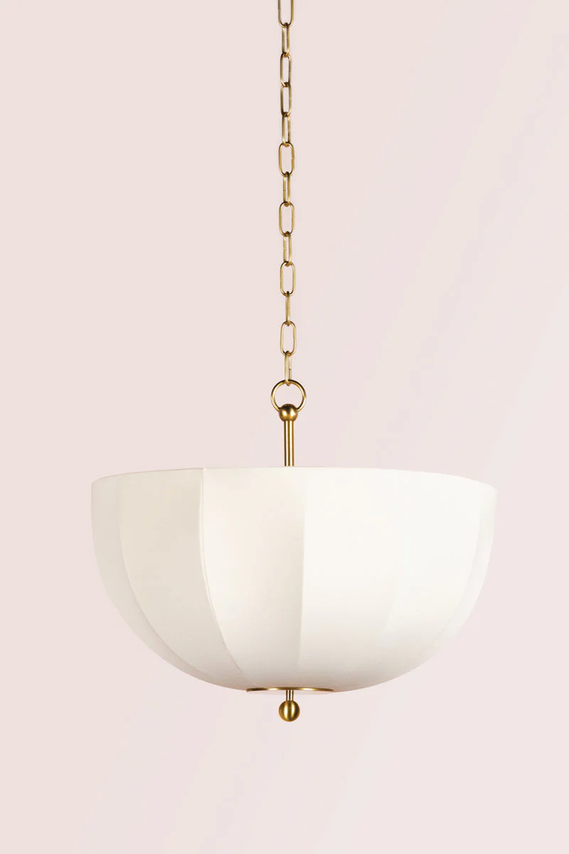 Meshelle 1Lt Pendant - Brass - Image 2