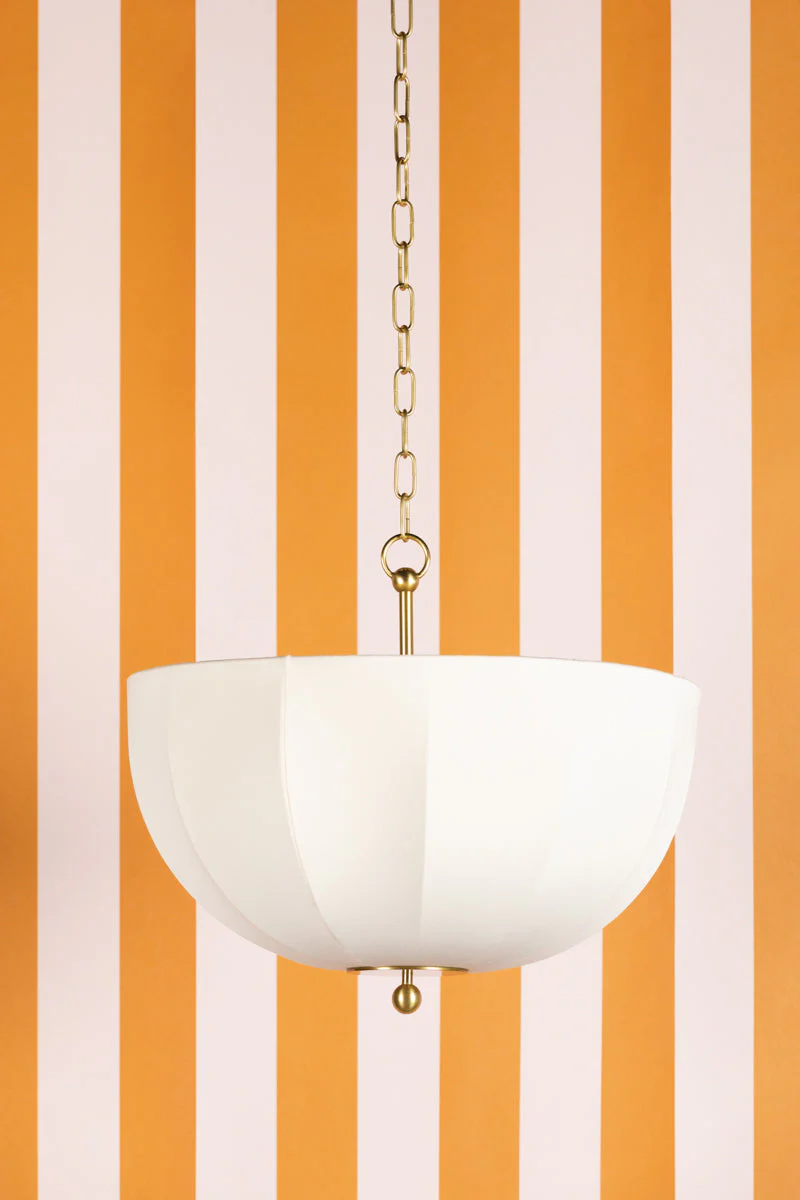 Meshelle 1Lt Pendant - Brass - Image 3