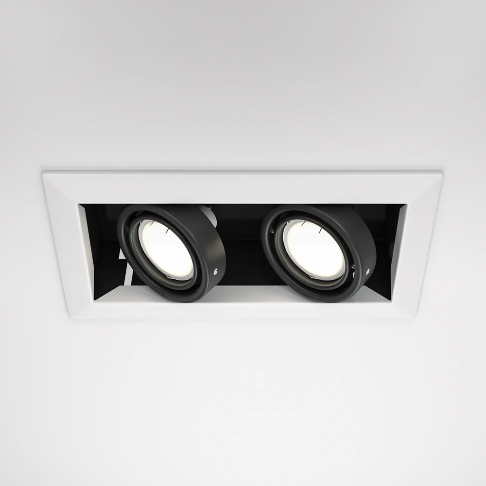 Metal Modern GU10 Recessed Downlight- Black/ White Finishes - Image 10