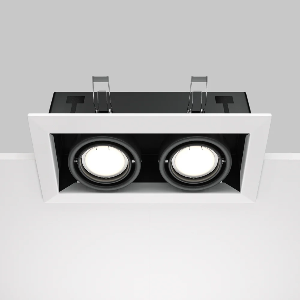 Metal Modern GU10 Recessed Downlight- Black/ White Finishes - Image 11