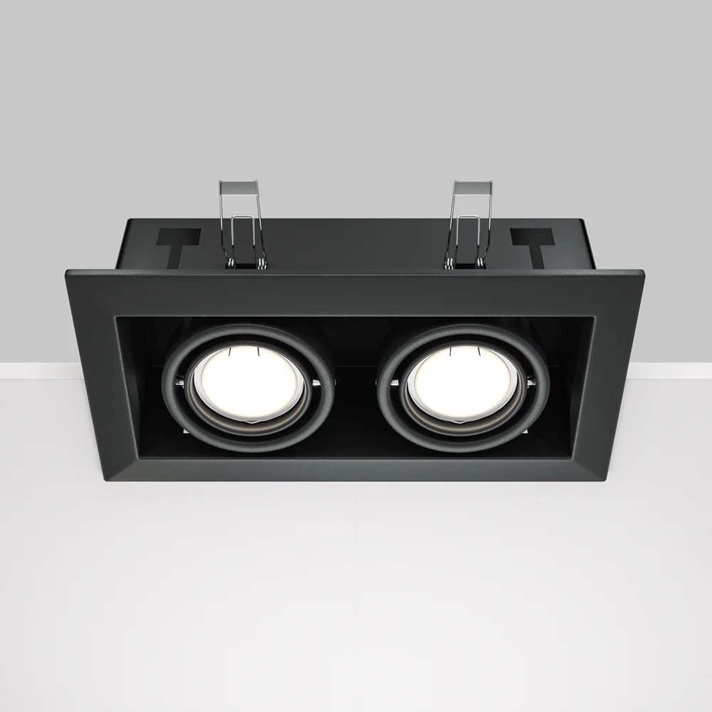 Metal Modern GU10 Recessed Downlight- Black/ White Finishes - Image 5