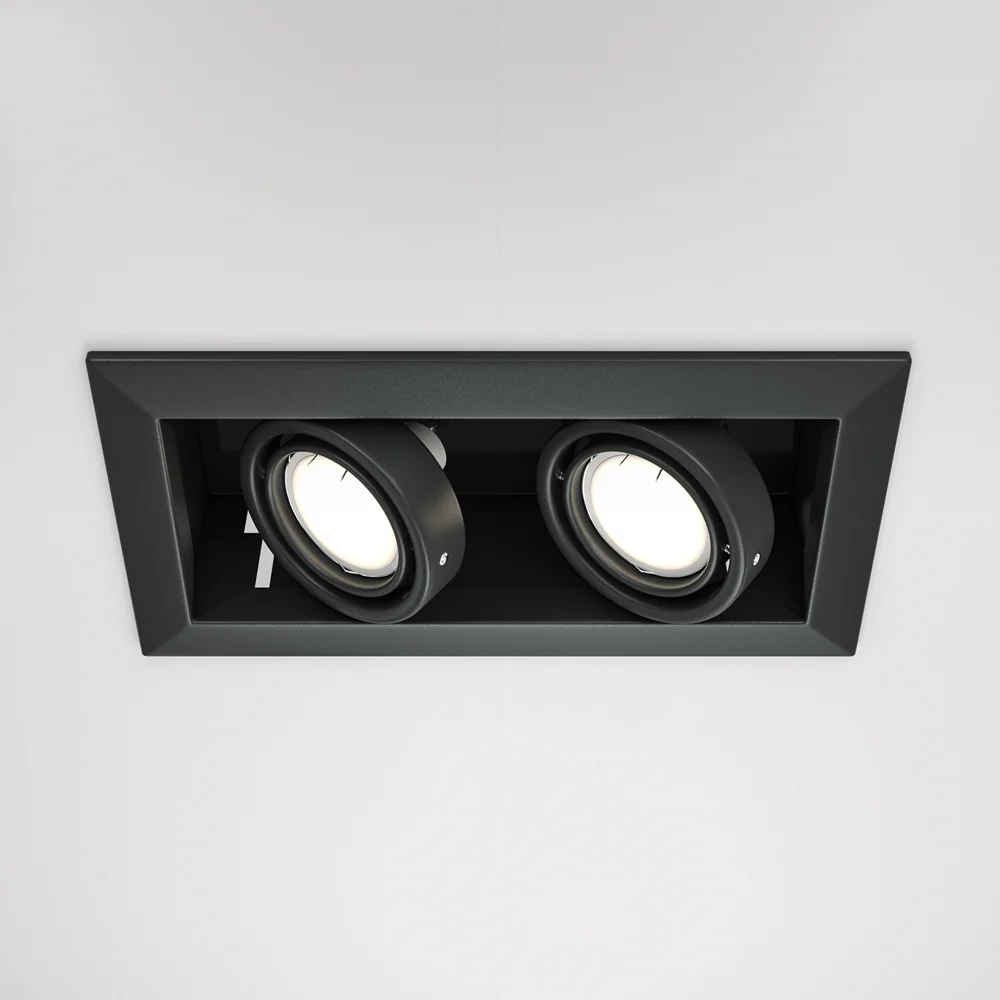 Metal Modern GU10 Recessed Downlight- Black/ White Finishes - Image 6