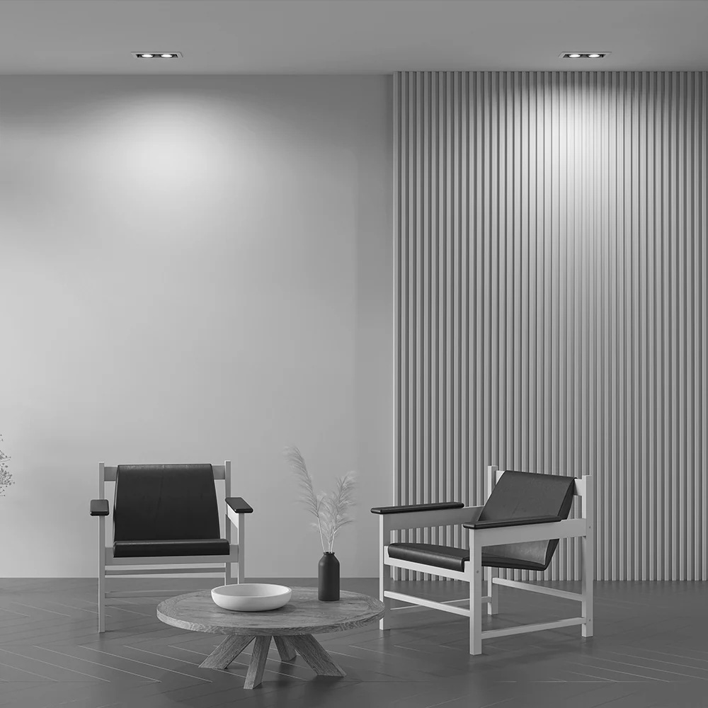 Metal Modern GU10 Recessed Downlight- Black/ White Finishes - Image 8