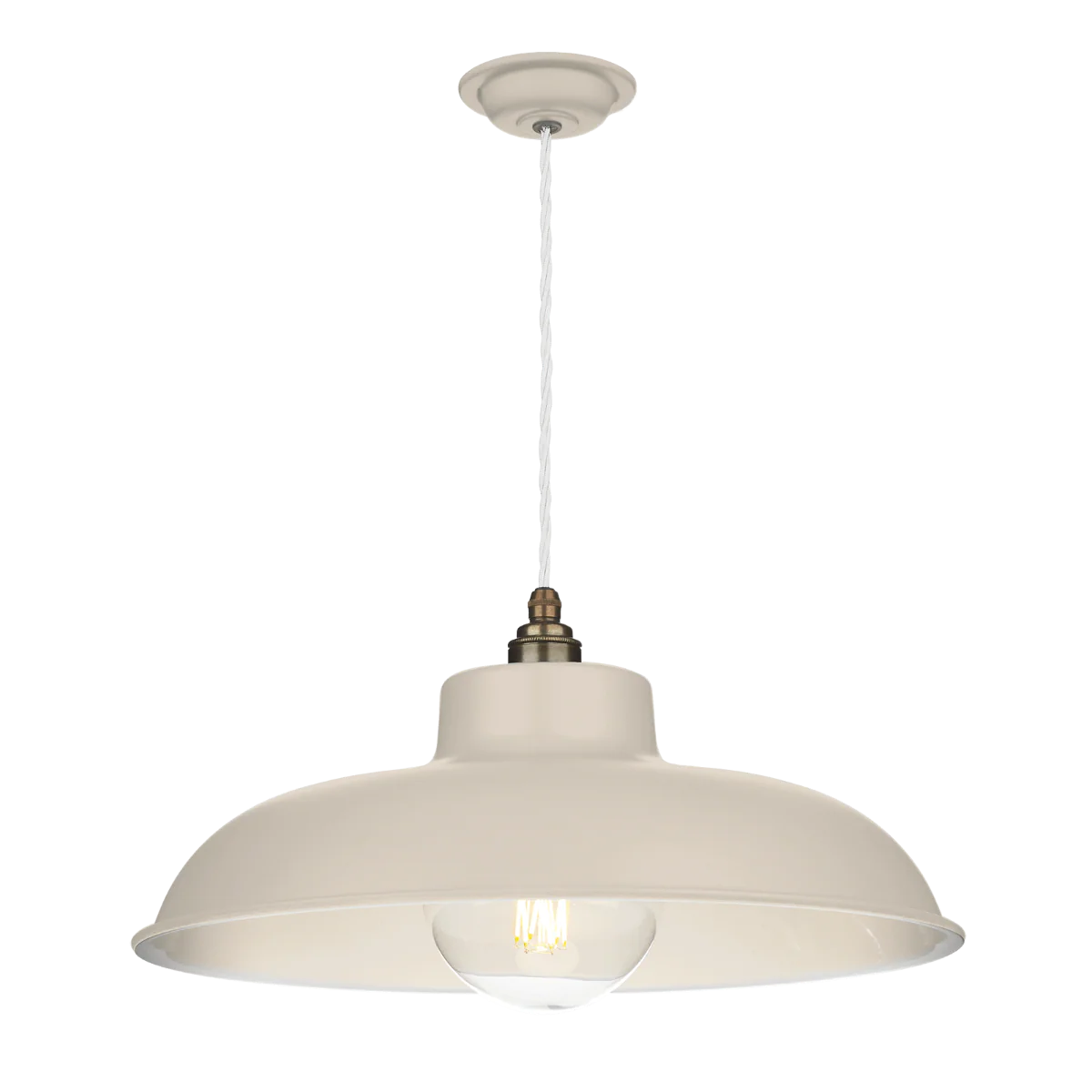 Metro Single Pendant in Bespoke Colour - Image 2
