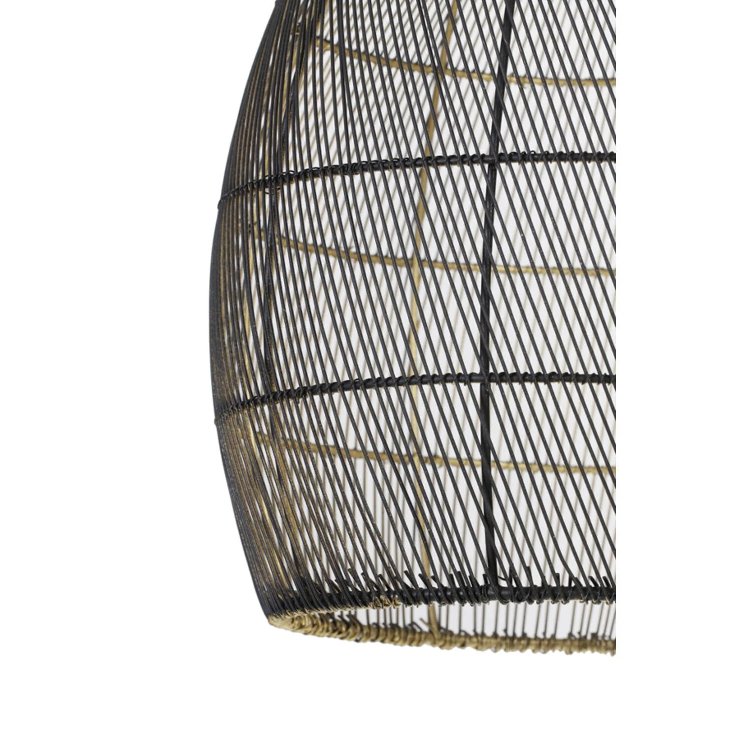 Meya Black Wire Pendant - Medium / Large - Image 3