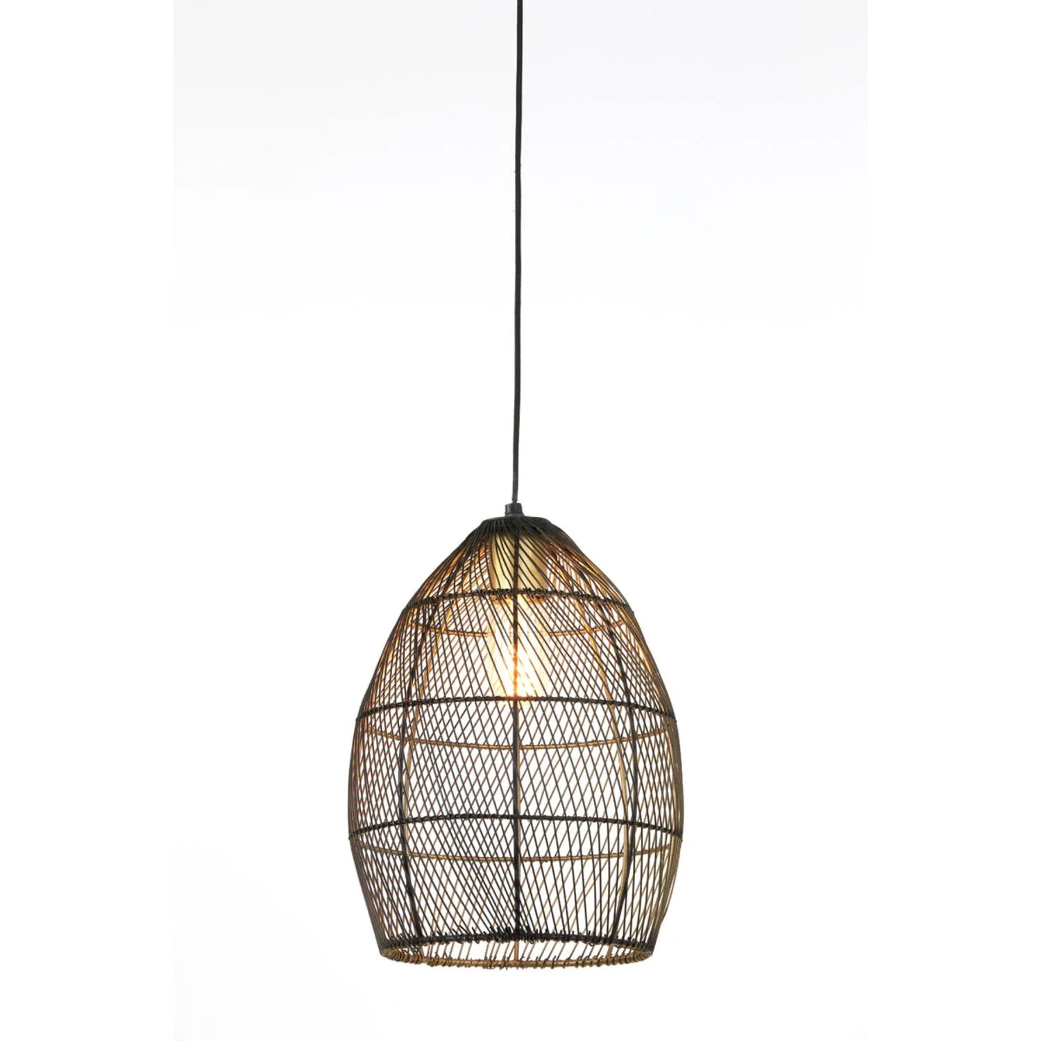 Meya Black Wire Pendant - Medium / Large - Image 5
