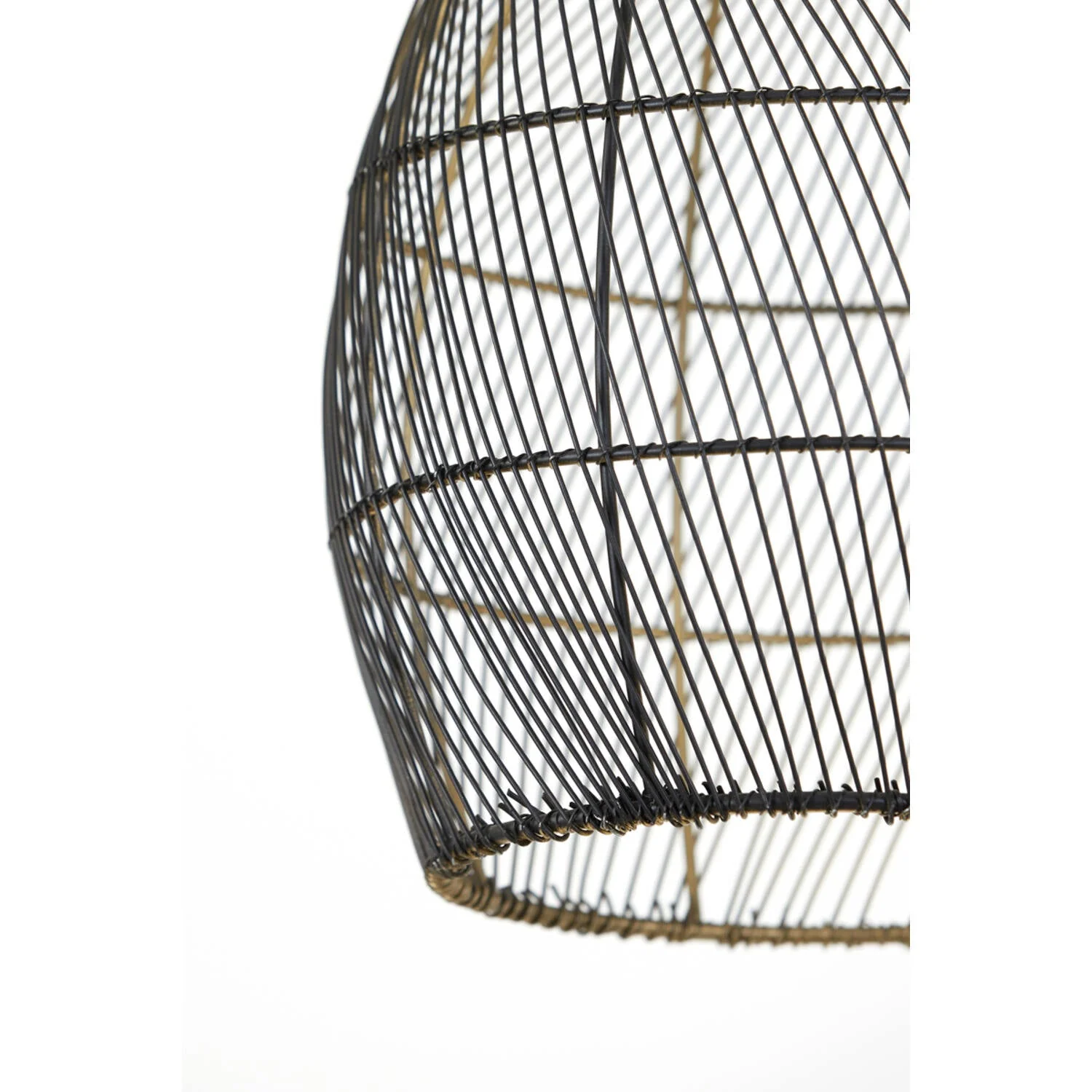 Meya Black Wire Pendant - Medium / Large - Image 7