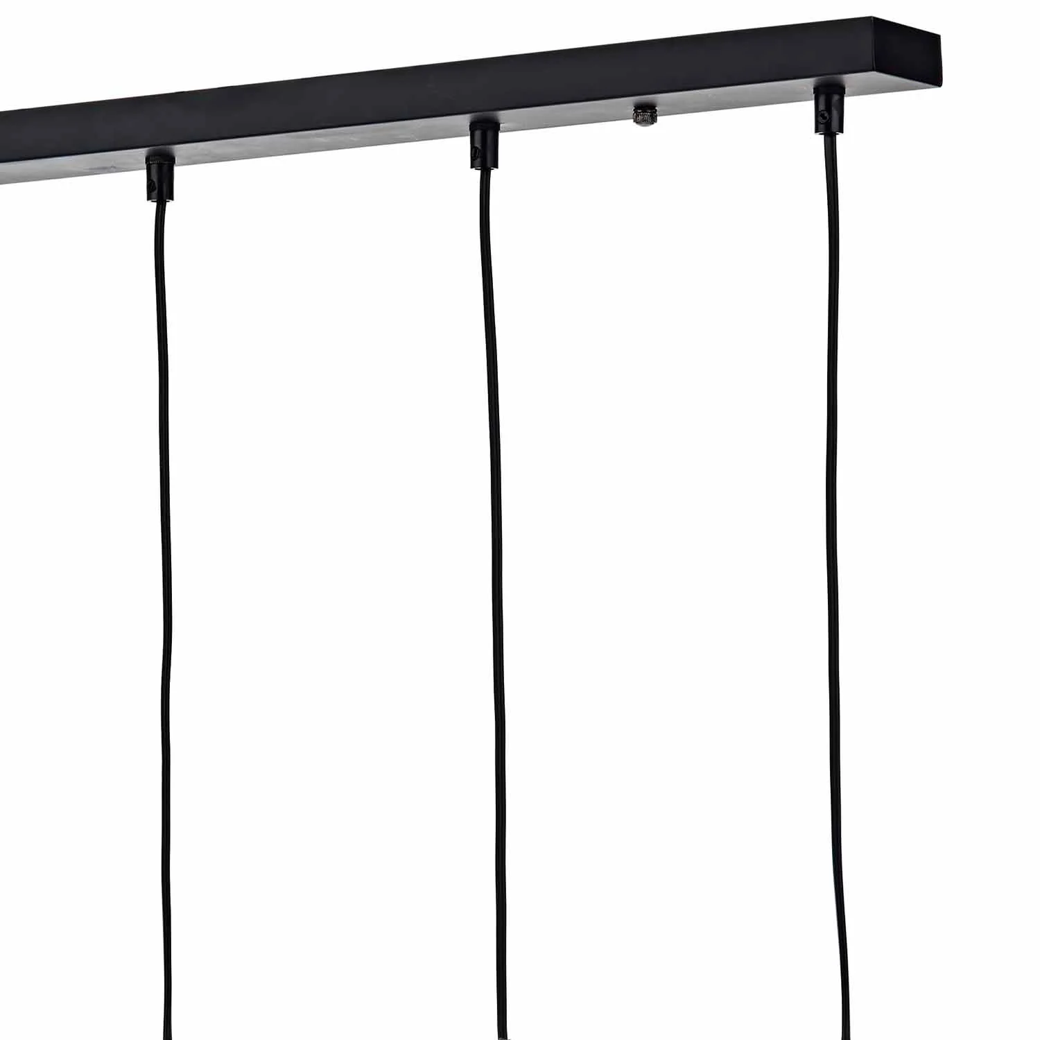 Midi 3/4/5Lt Kitchen Light Black & Bright Copper Detail - Image 10
