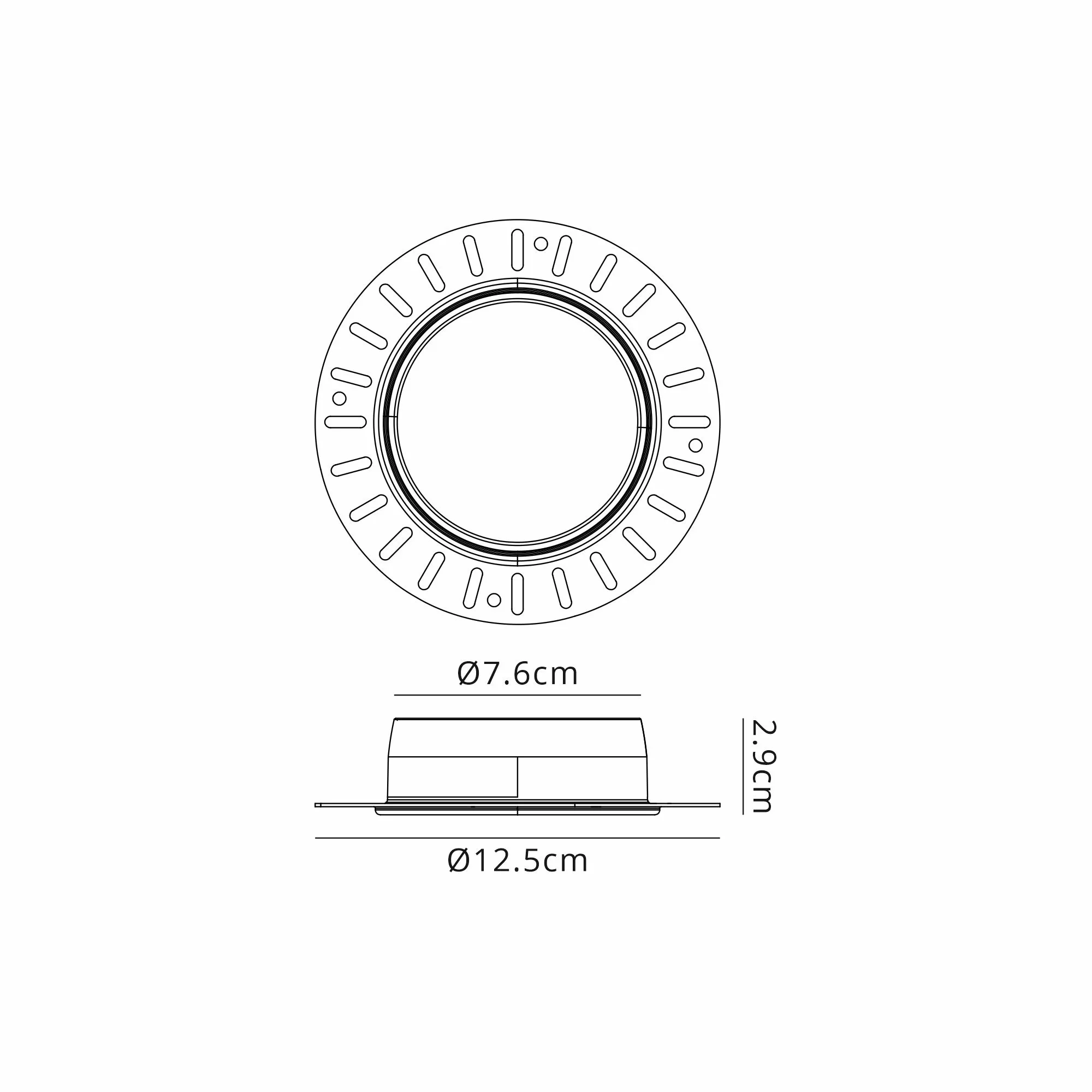 Mila 4CCT IP65 Fire-Rated Trimless Downlight - Various Colours - Image 9