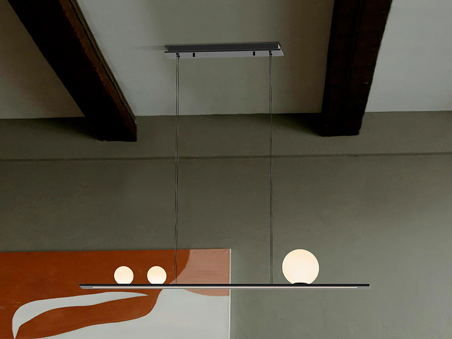 Mila Island Light- Golden/ Black Finishes - Image 3
