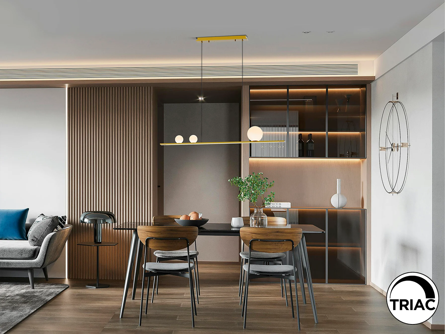 Mila Island Light- Golden/ Black Finishes - Image 8