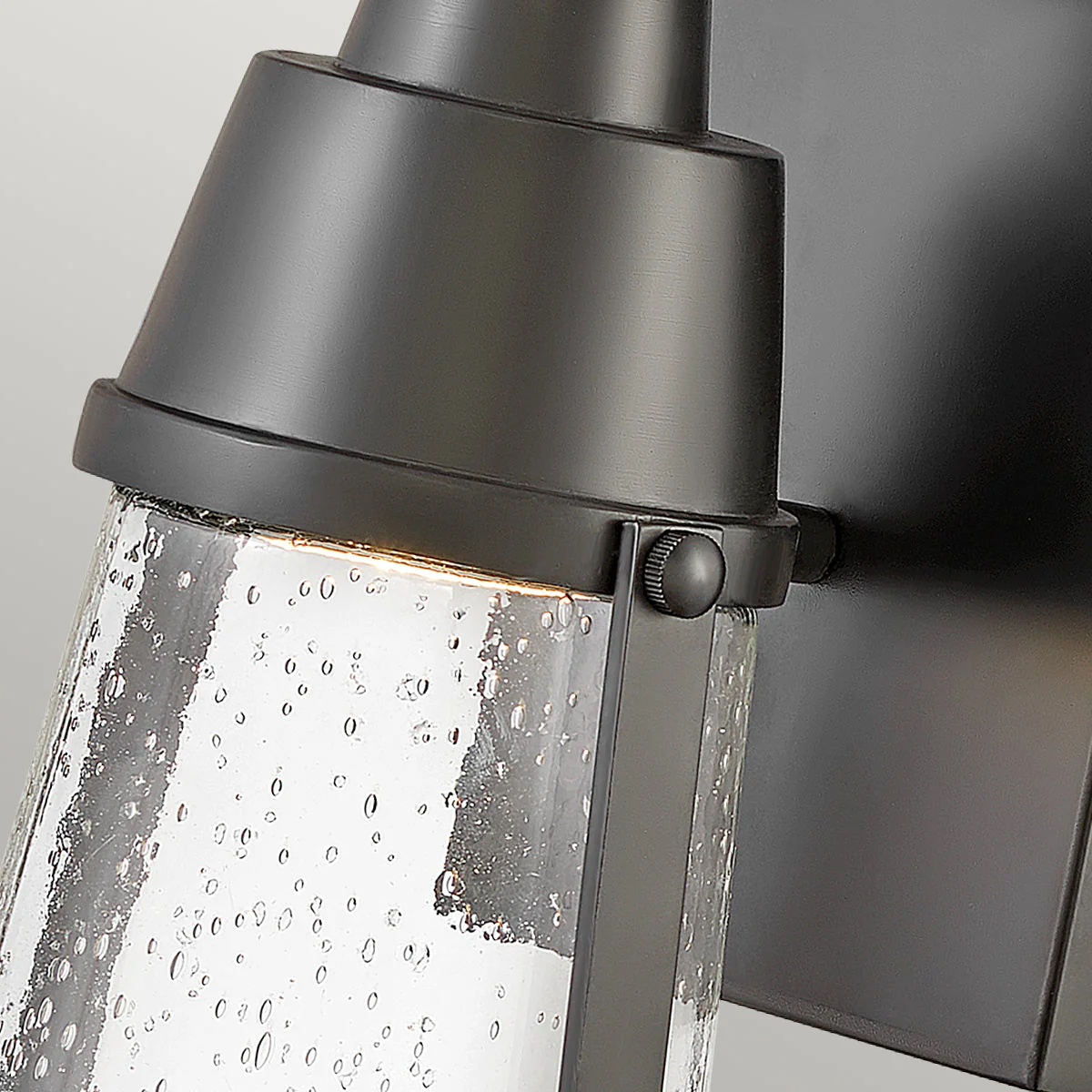Miles Wall Lantern – Black/White Finish - Image 3