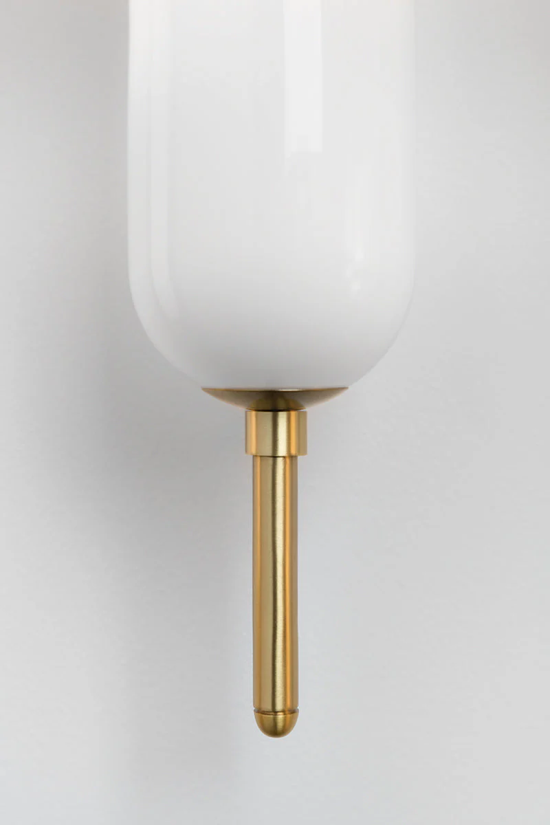 Miley 1Lt Wall Sconce - Brass - Image 2