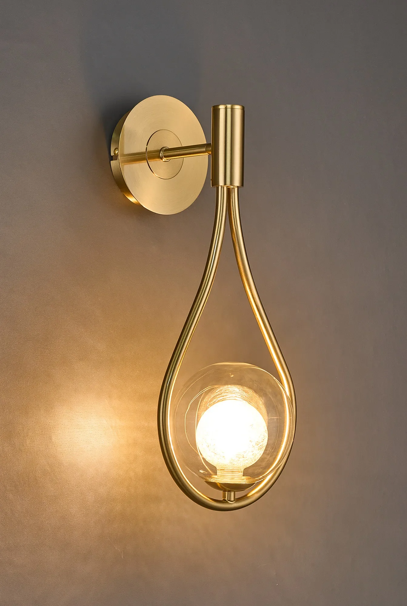 Miller Teardrop Switched Wall Lamp- Various Finishes - Image 11