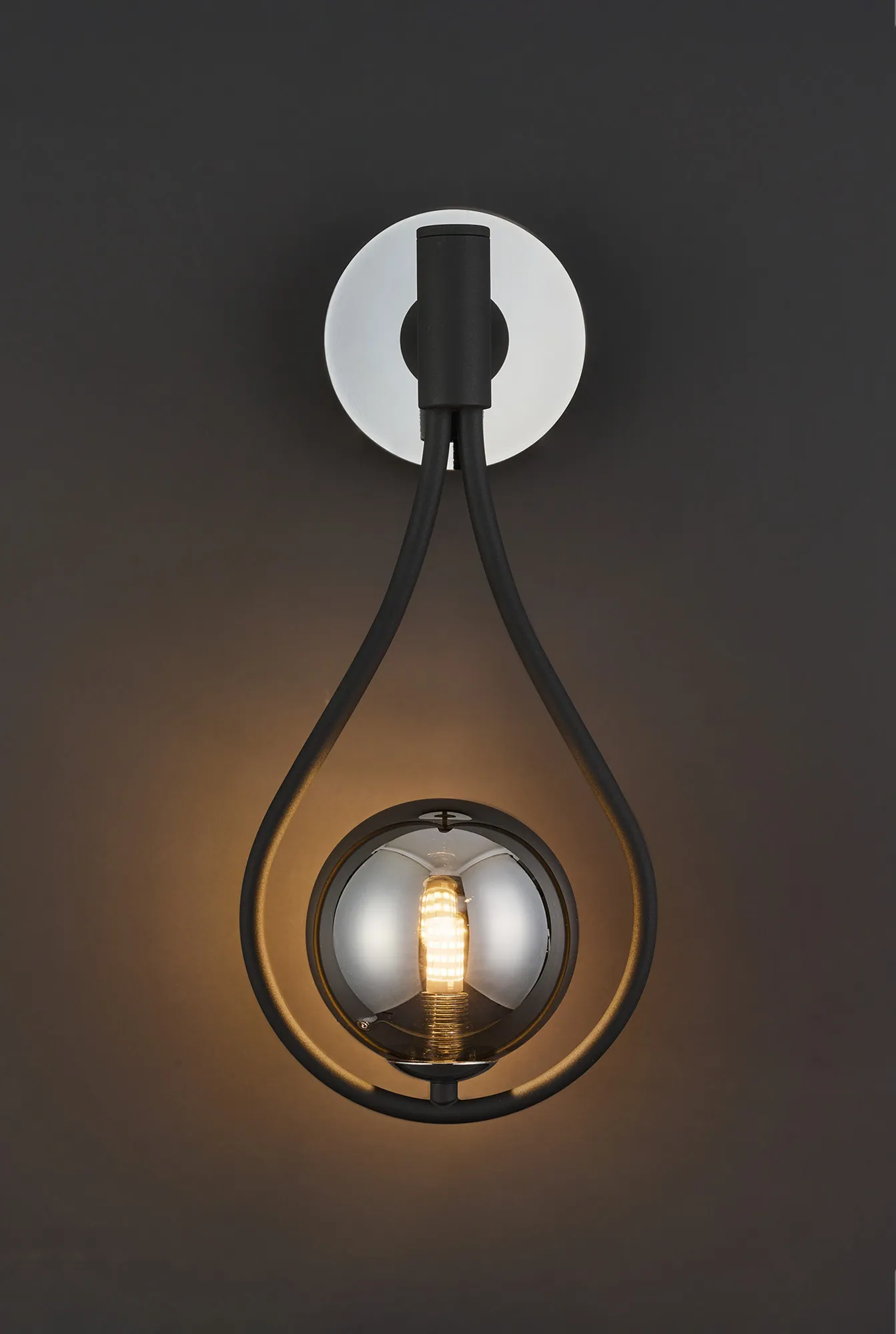 Miller Teardrop Switched Wall Lamp- Various Finishes - Image 18