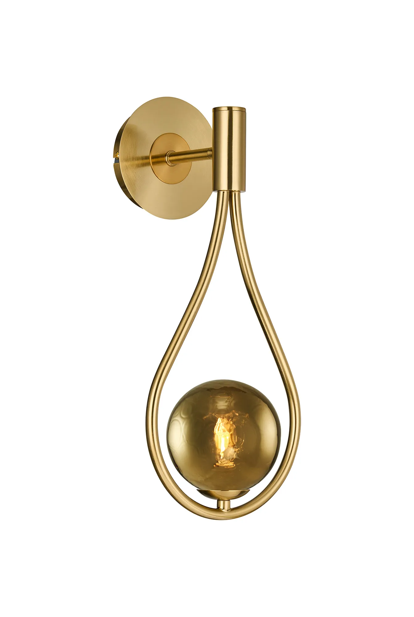 Miller Teardrop Switched Wall Lamp- Various Finishes - Image 2