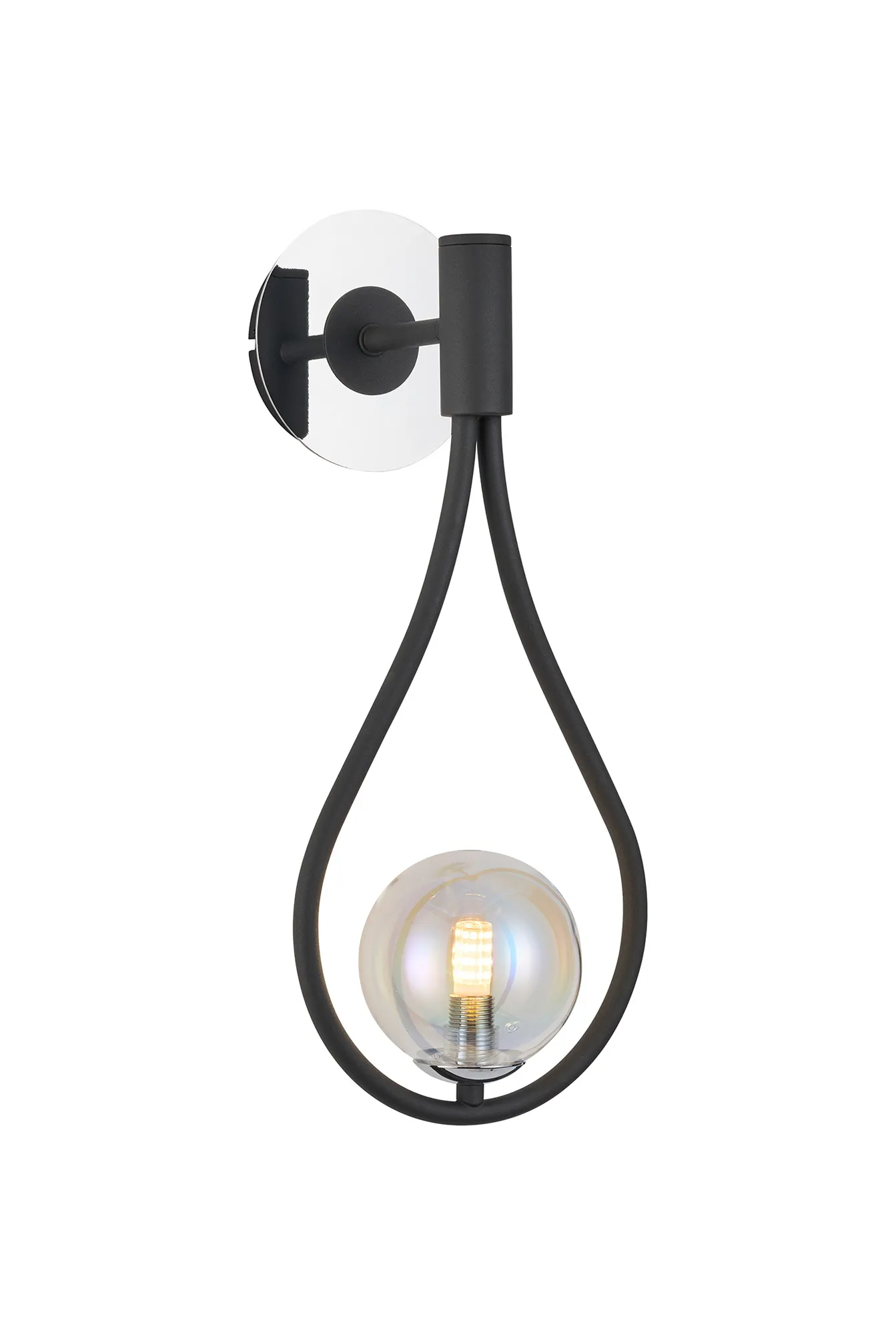 Miller Teardrop Switched Wall Lamp- Various Finishes - Image 3