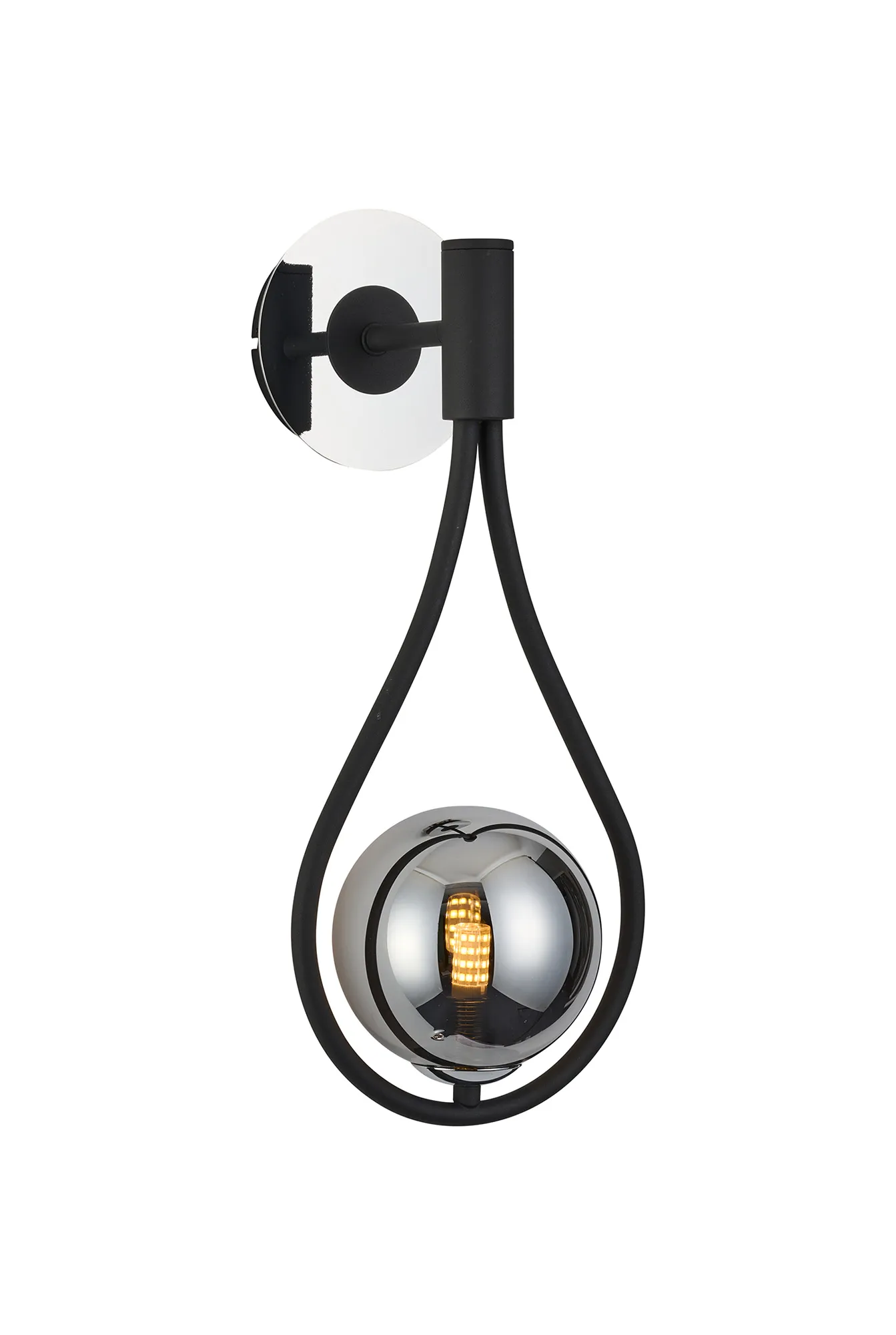 Miller Teardrop Switched Wall Lamp- Various Finishes - Image 4