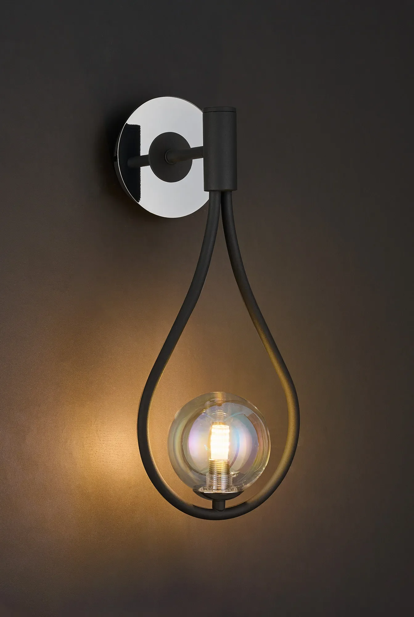 Miller Teardrop Switched Wall Lamp- Various Finishes - Image 8