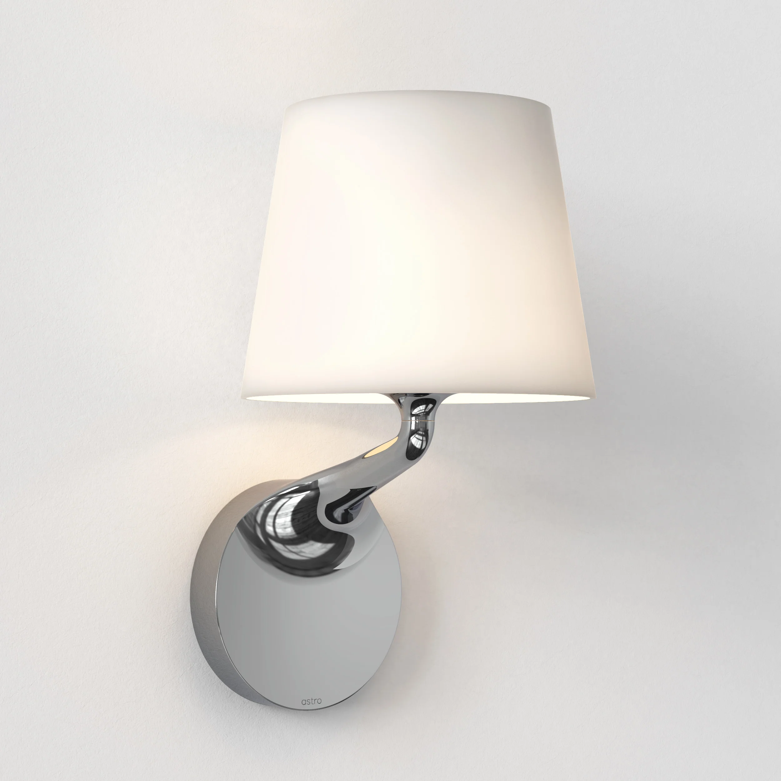 Millie Bathroom Wall Light- Polished Chrome/ Matt Black/ Antique Brass - Image 2